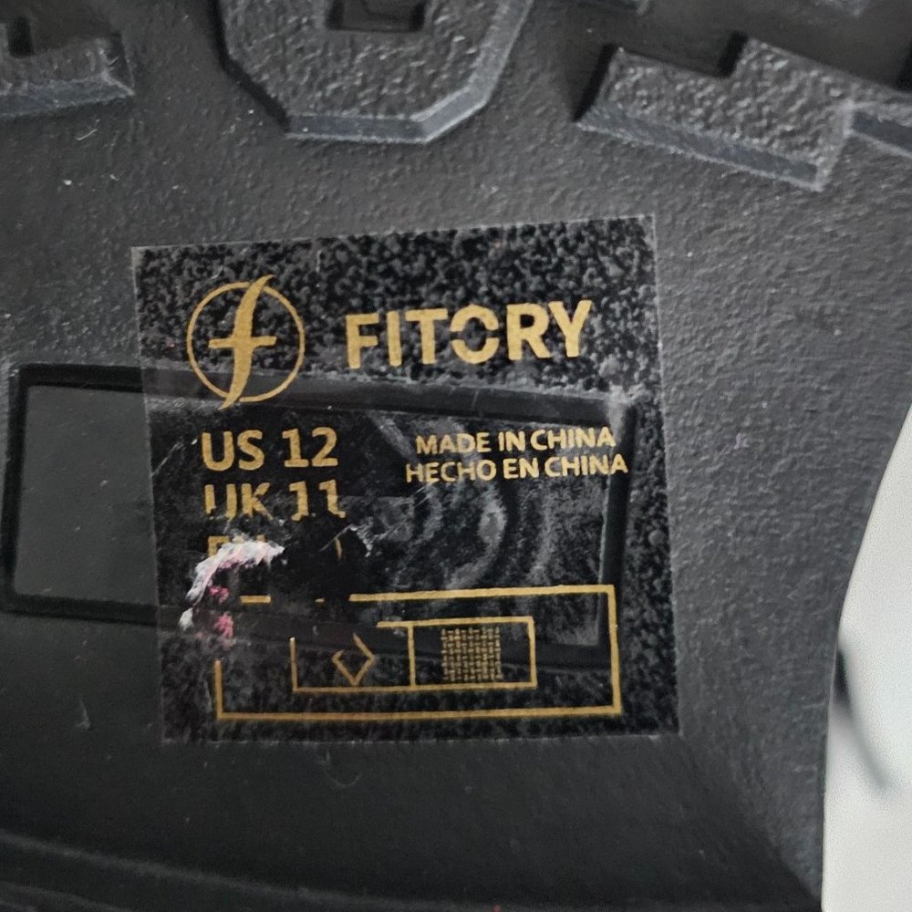 FITORY Kids Girls Brown Gypsophila Glitter Side Zipper Lace Up Ankle Boots US-12 - Picture 12 of 12